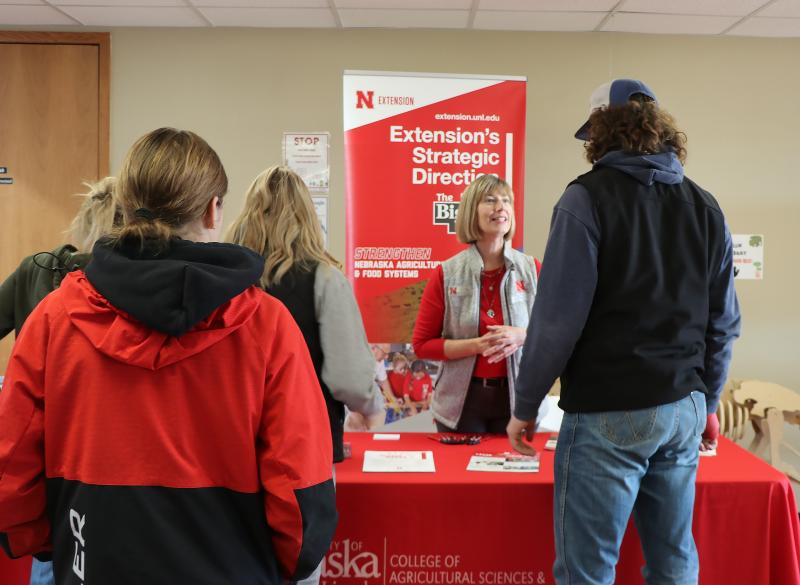 Ag professionals discuss Careers in Ag with students at annual event